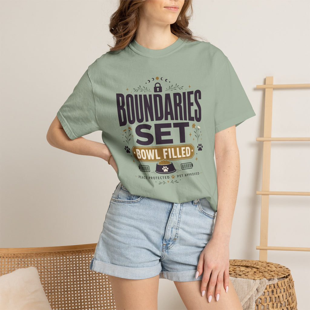 Boundaries Set Bowl Filled - T-Shirt