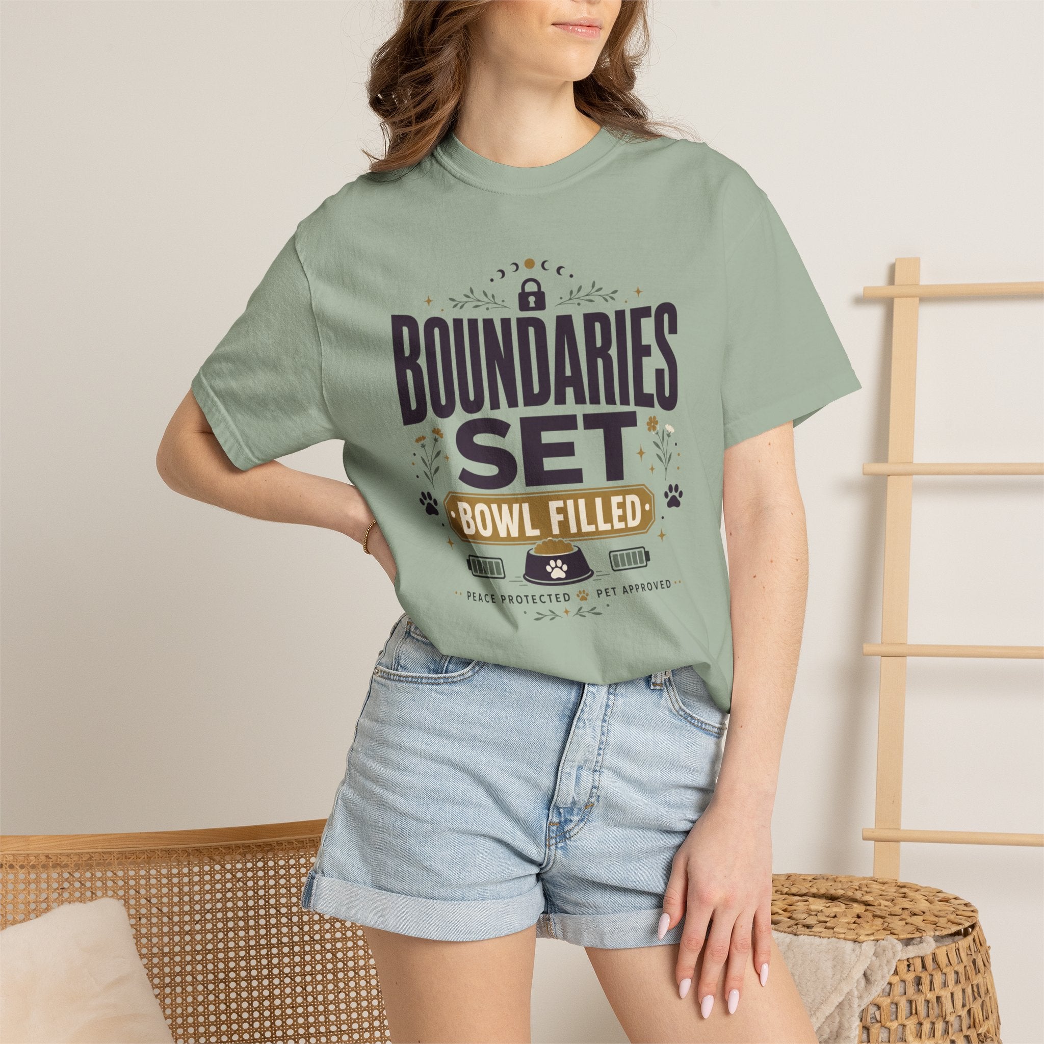 Boundaries Set Bowl Filled - T-Shirt