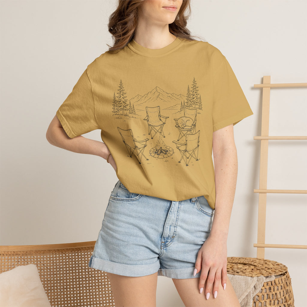 Camp Chair Occupied - T-Shirt