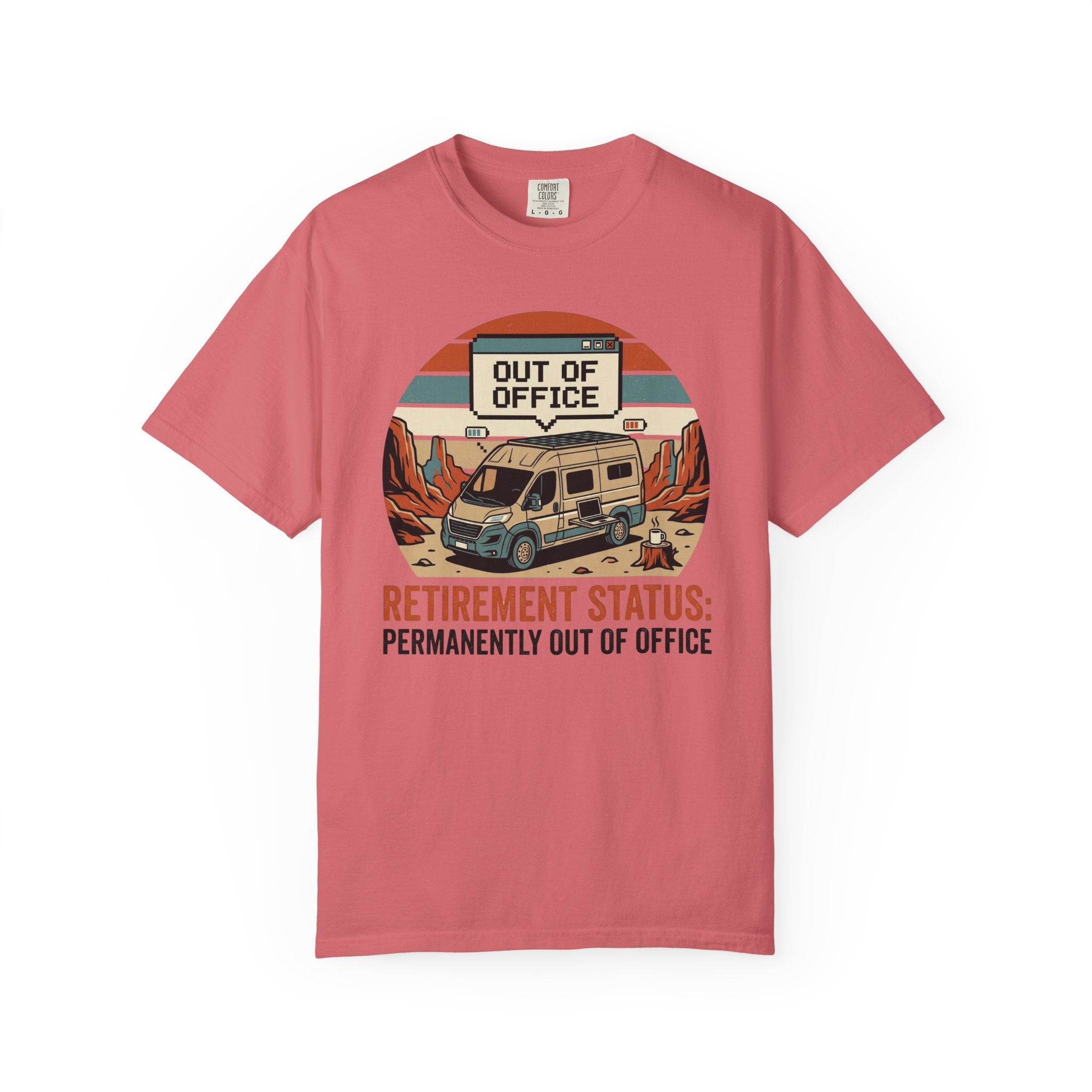 Retirement Status Permanently Out Of Office - T-Shirt