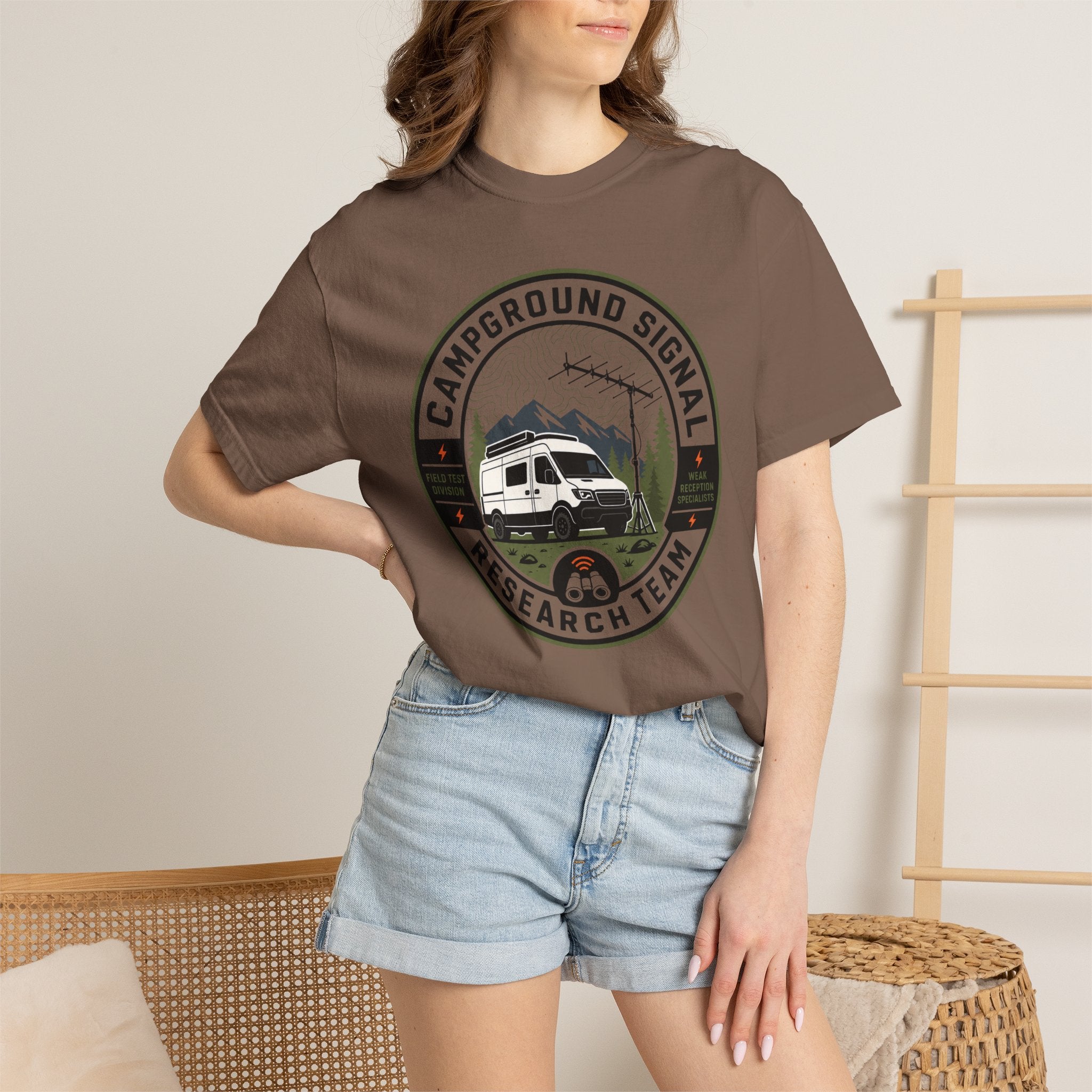 Campground Signal Research Team - T-Shirt