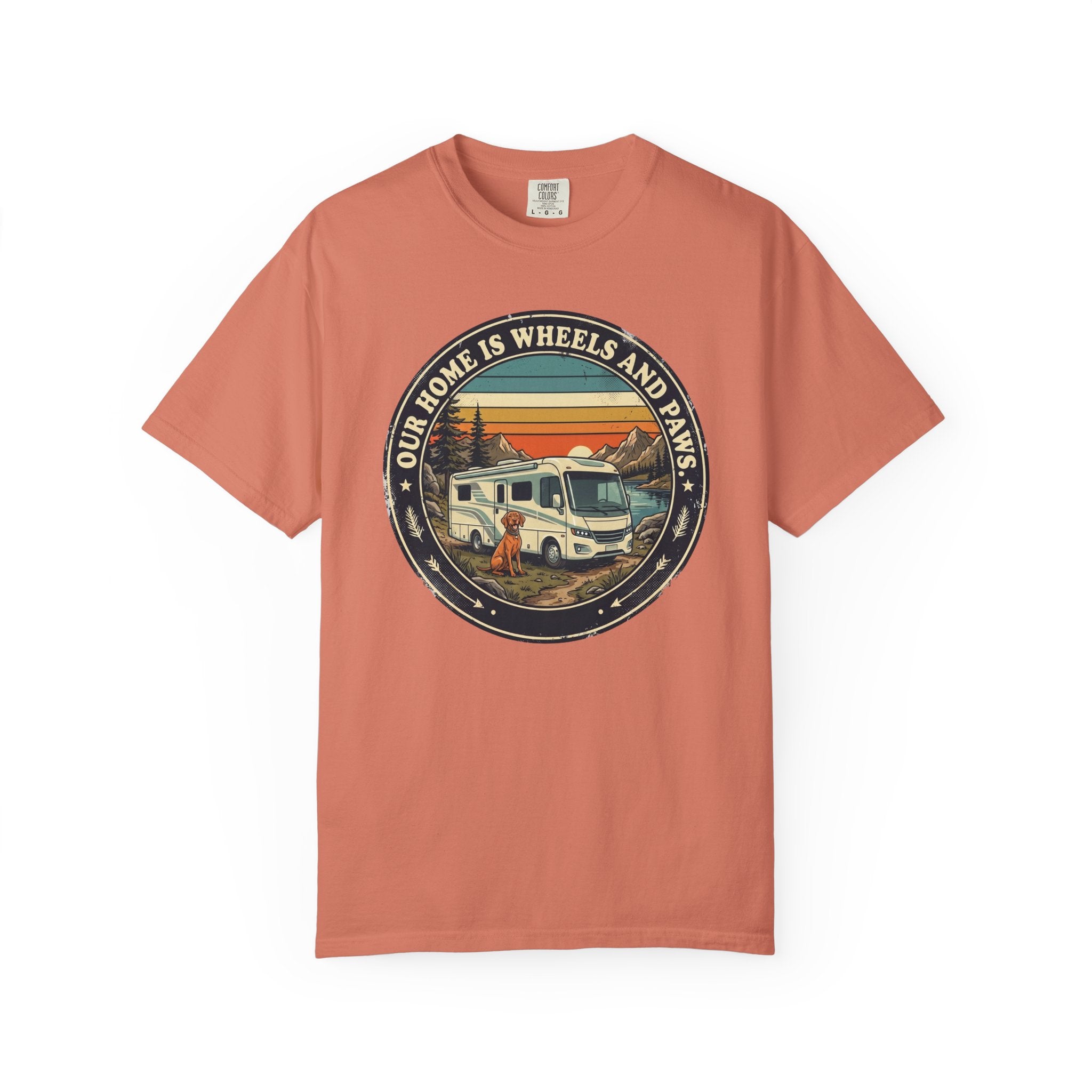 Our Home Is Wheels And Paws - T-Shirt