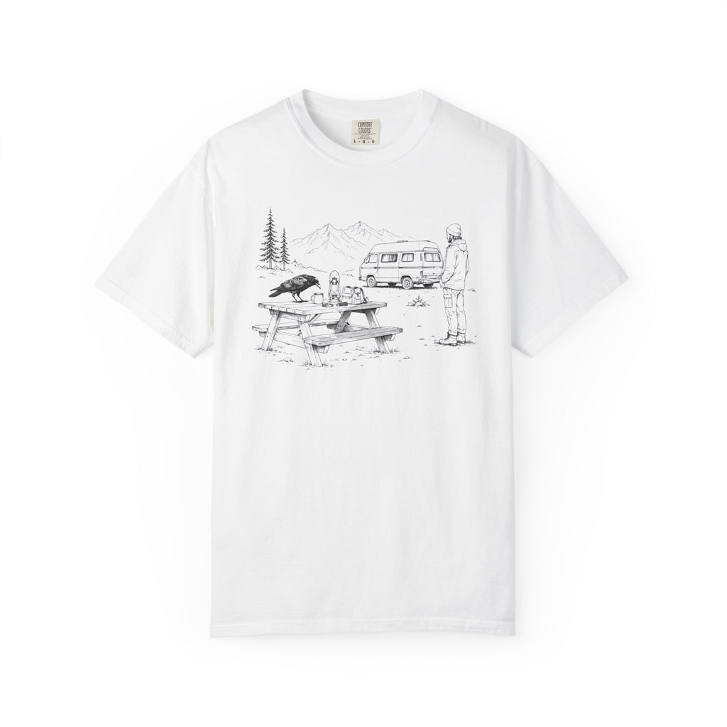 Camp Coffee Raven - T-Shirt