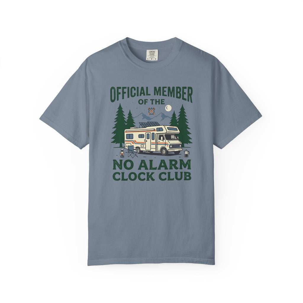 No Alarm Clock Club - T-Shirt