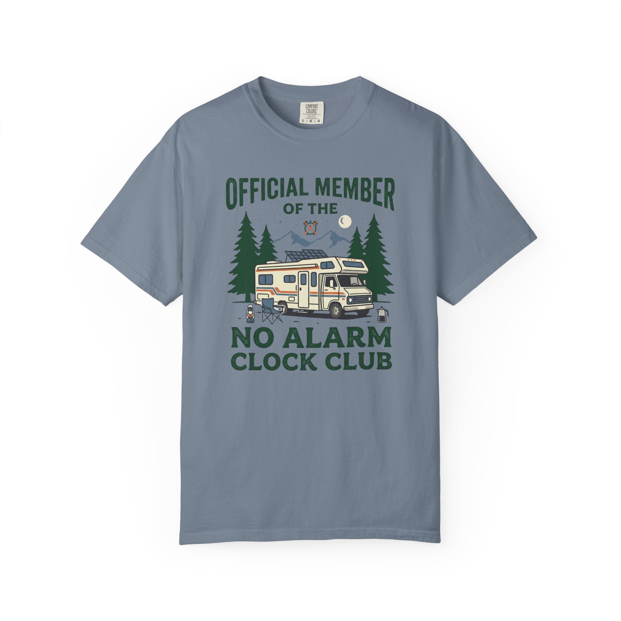 No Alarm Clock Club - T-Shirt