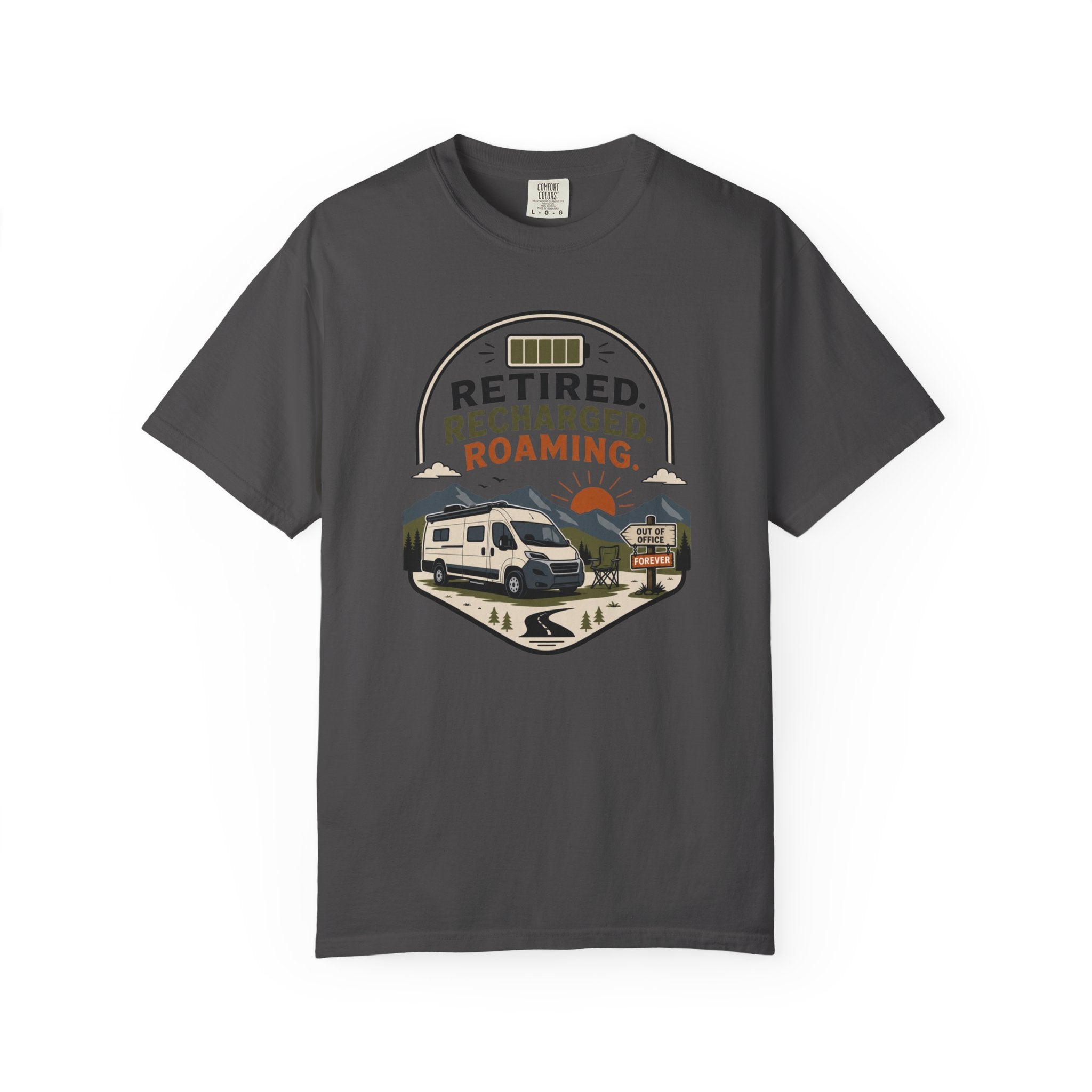 Retired Recharged Roaming - T-Shirt