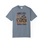 Van Life 10 Adventure 90 Cleaning Muddy Paws - T-Shirt