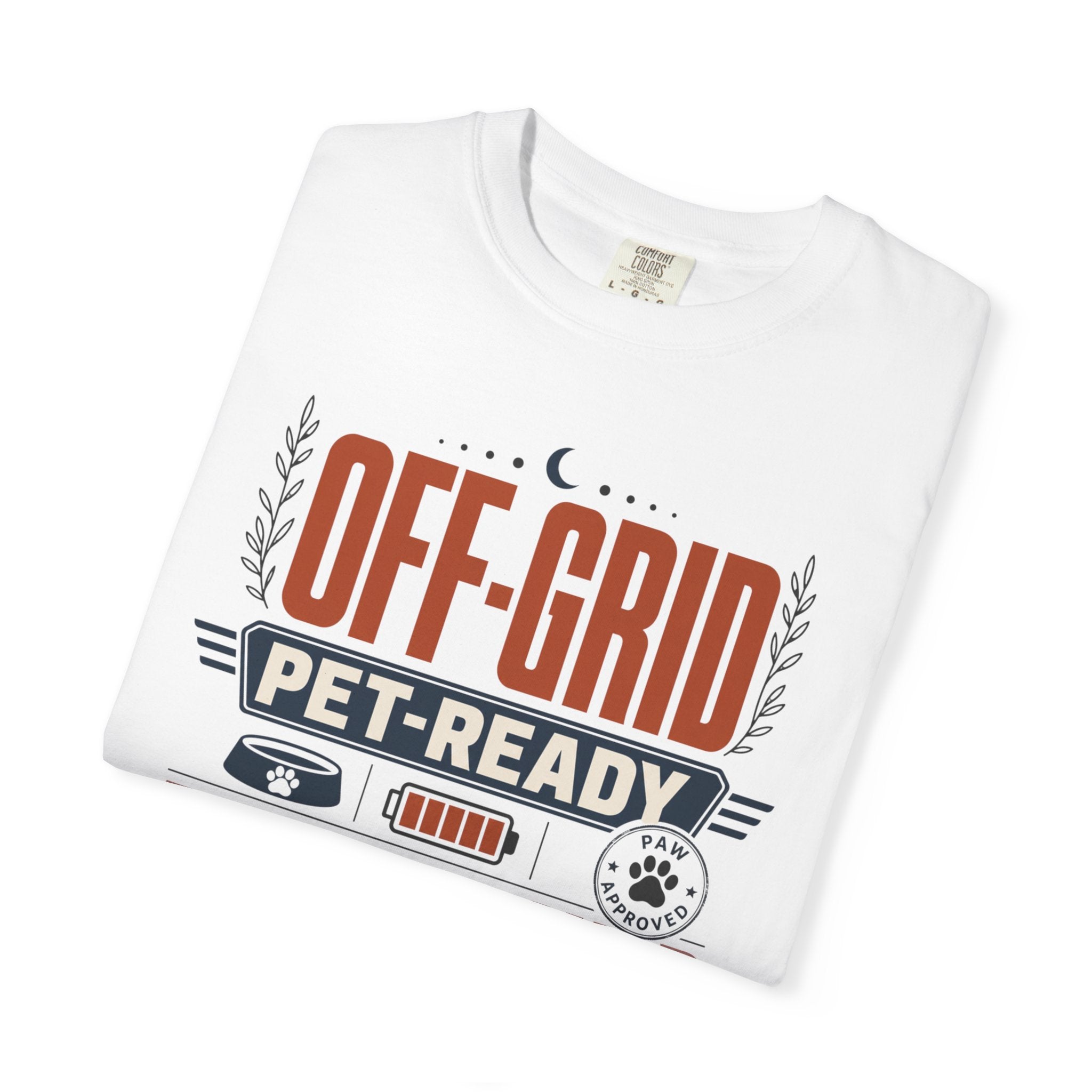 Off Grid Pet Ready Peace Locked - T-Shirt