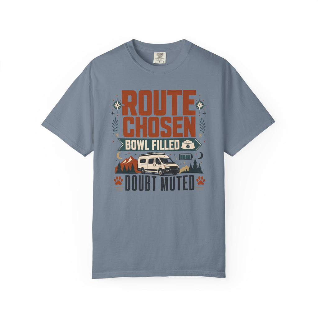 Route Chosen Bowl Filled Doubt Muted - T-Shirt