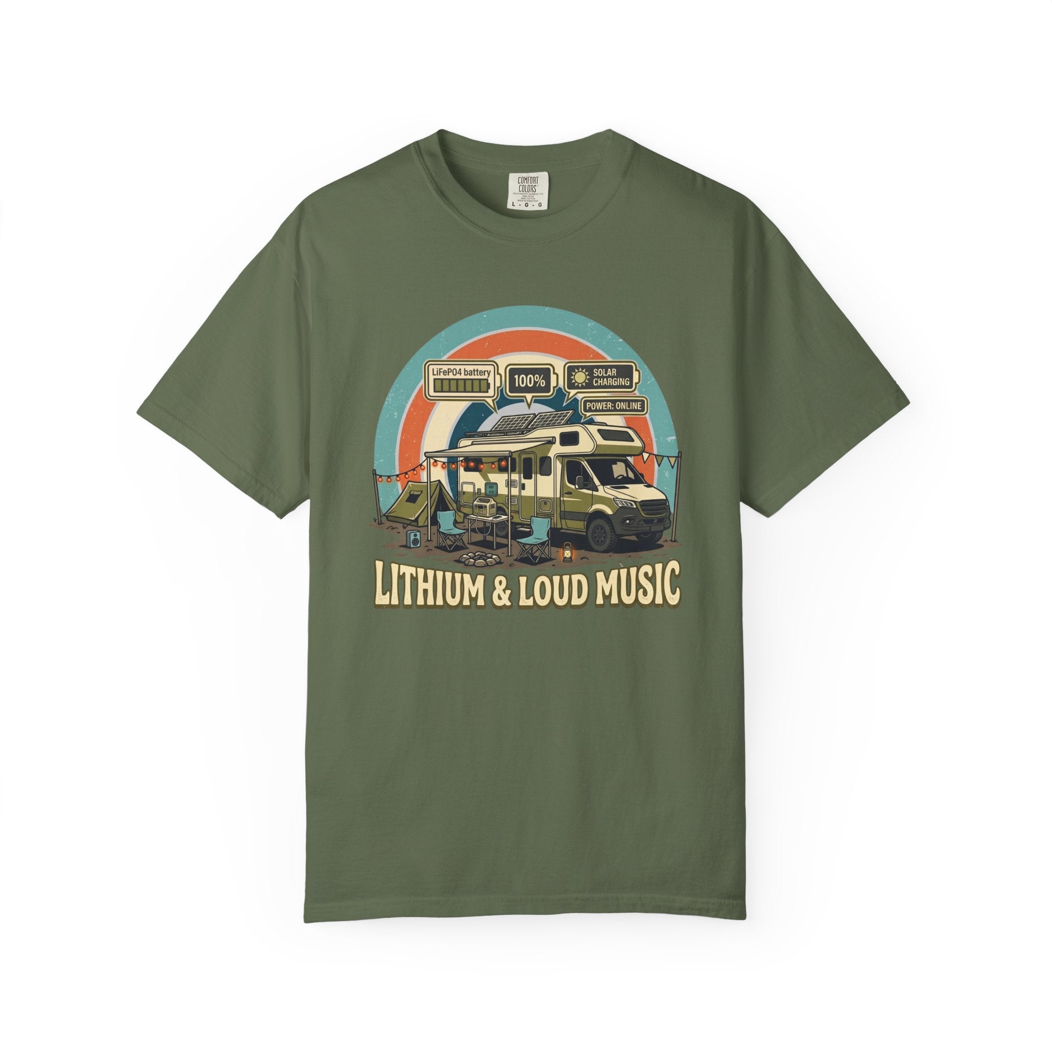 Lithium and Loud Music - T-Shirt