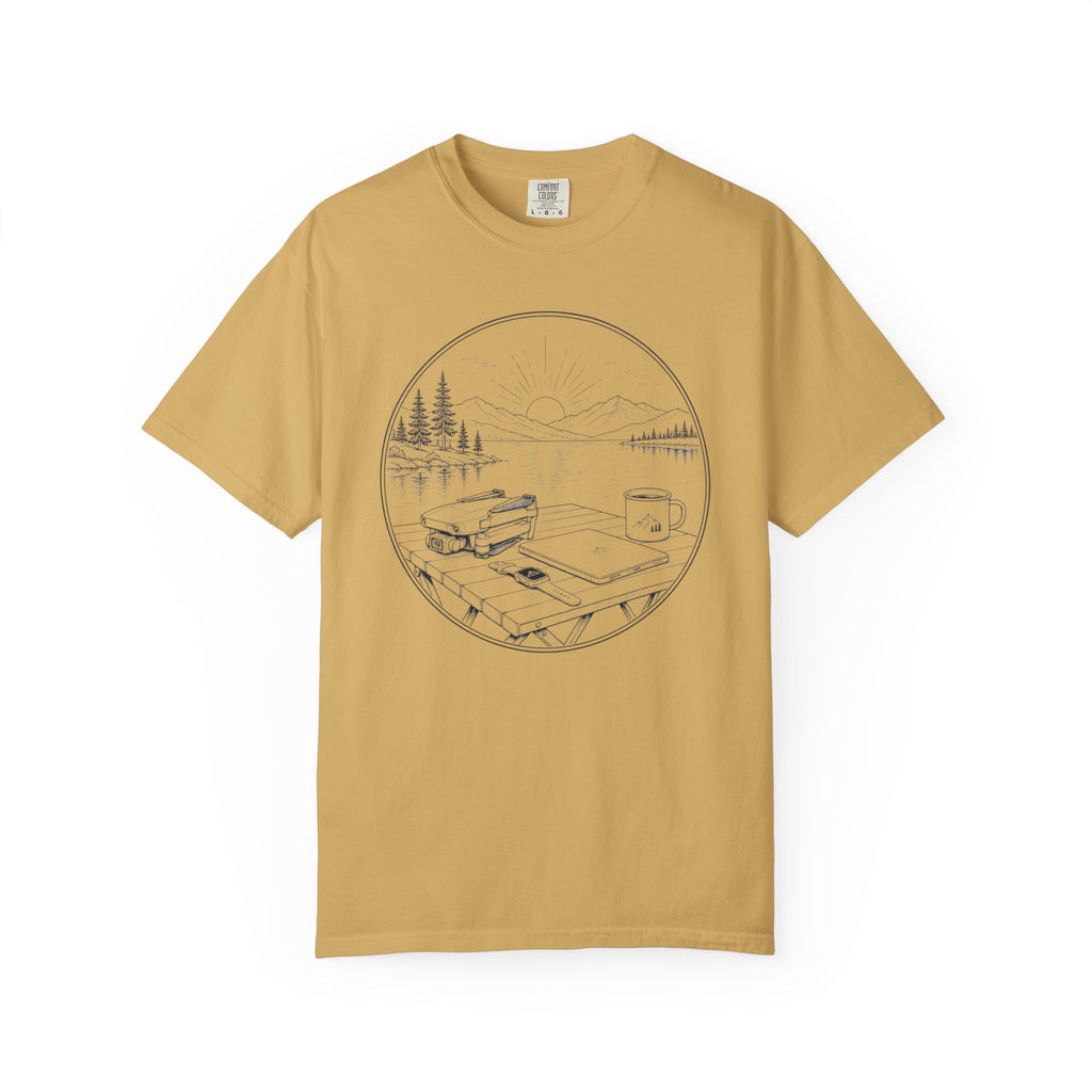 Launch Drone Before Coffee Gets Cold - T-Shirt