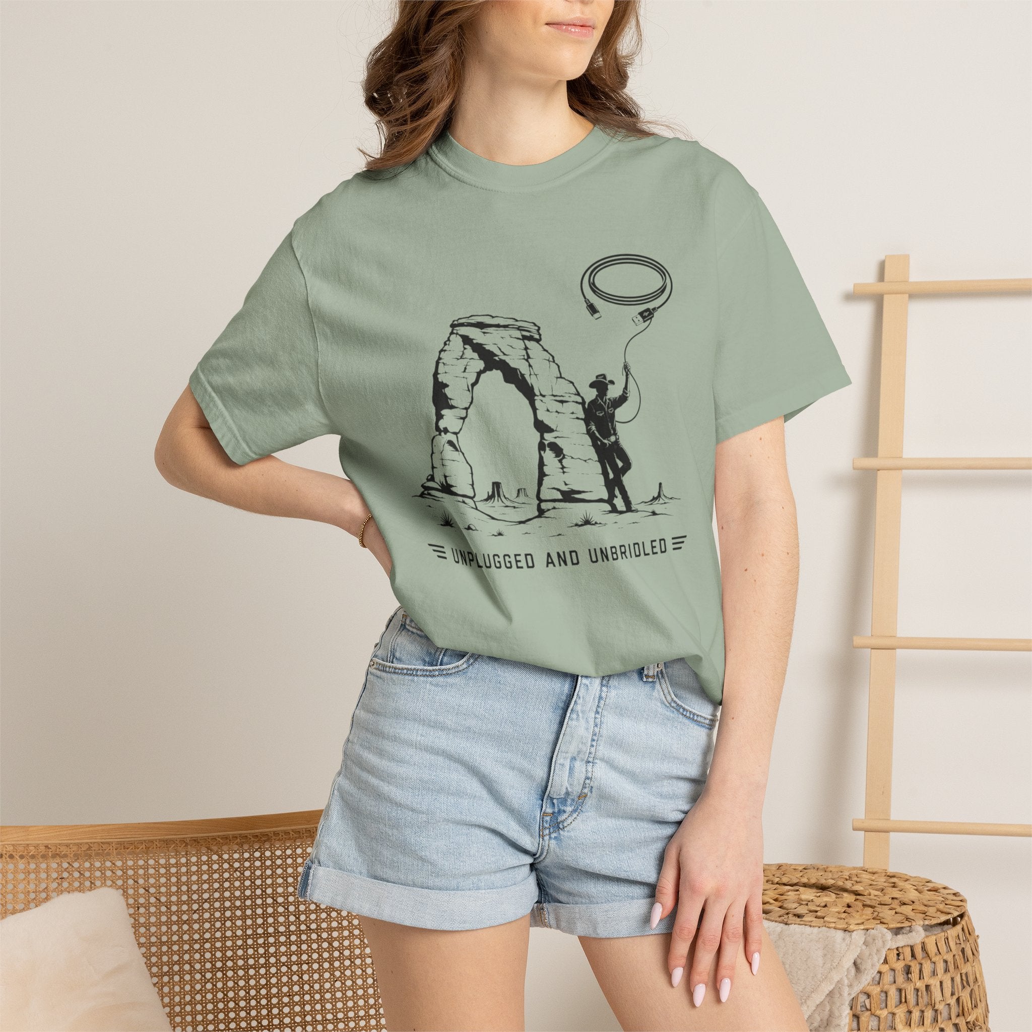 Unplugged And Unbridled - T-Shirt