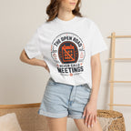 The Open Road Never Calls Meetings - T-Shirt