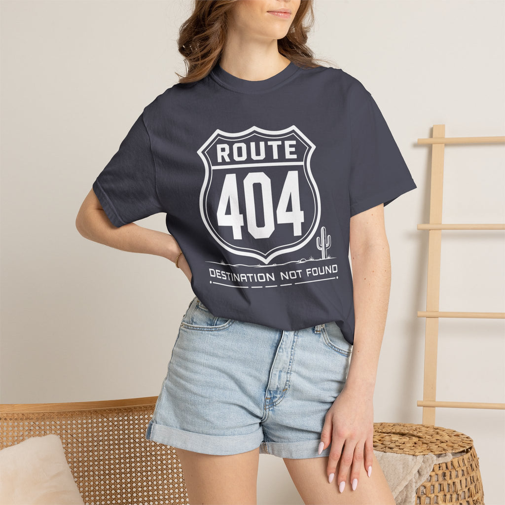 Route 404 Destination Not Found - T-Shirt