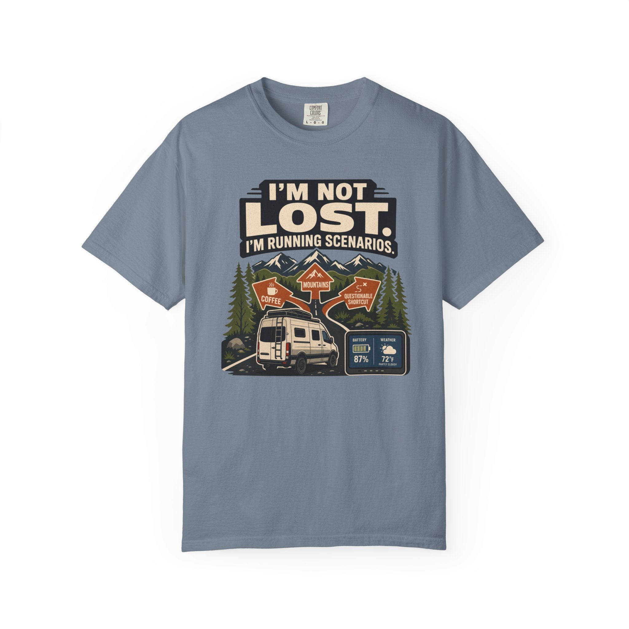 I M Not Lost I M Running Scenarios - T-Shirt