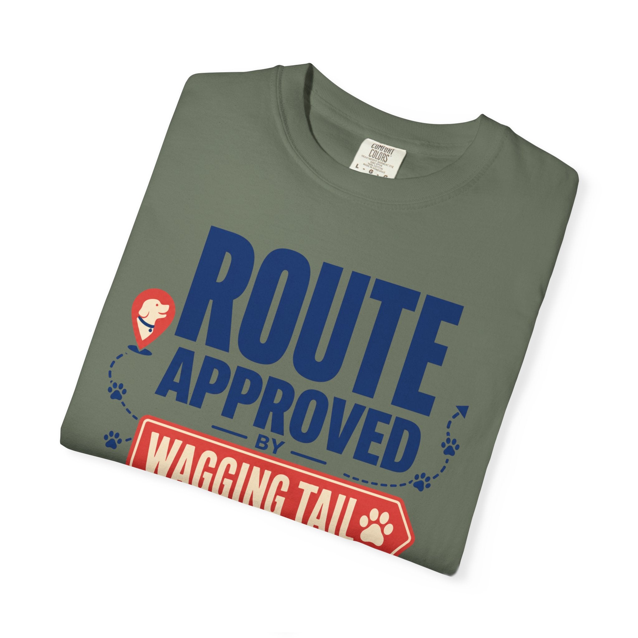 Route Approved By Wagging Tail - T-Shirt