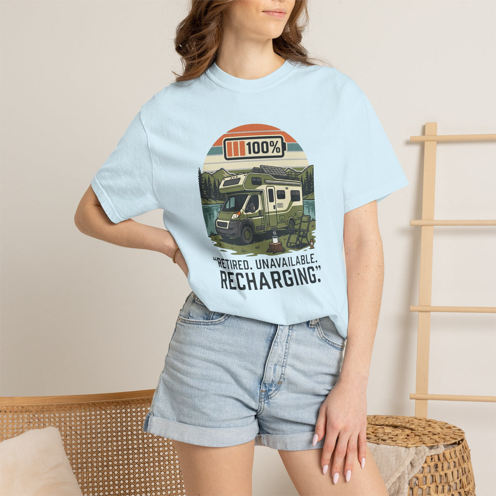Retired Unavailable Recharging - T-Shirt