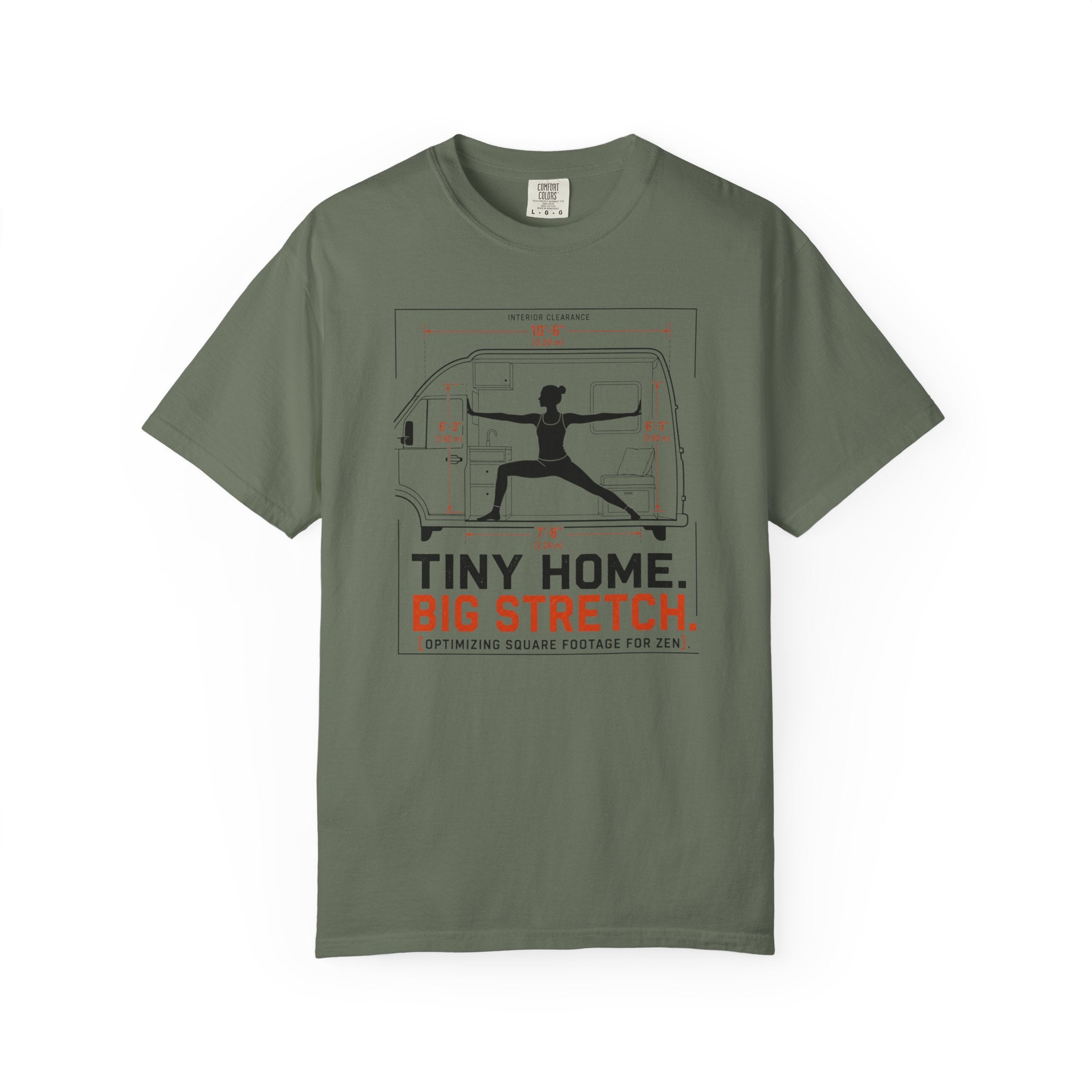 Tiny Home Big Stretch Optimizing Square Footage For Zen - T-Shirt