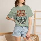 Route Chosen Leash Clipped Peace Kept - T-Shirt