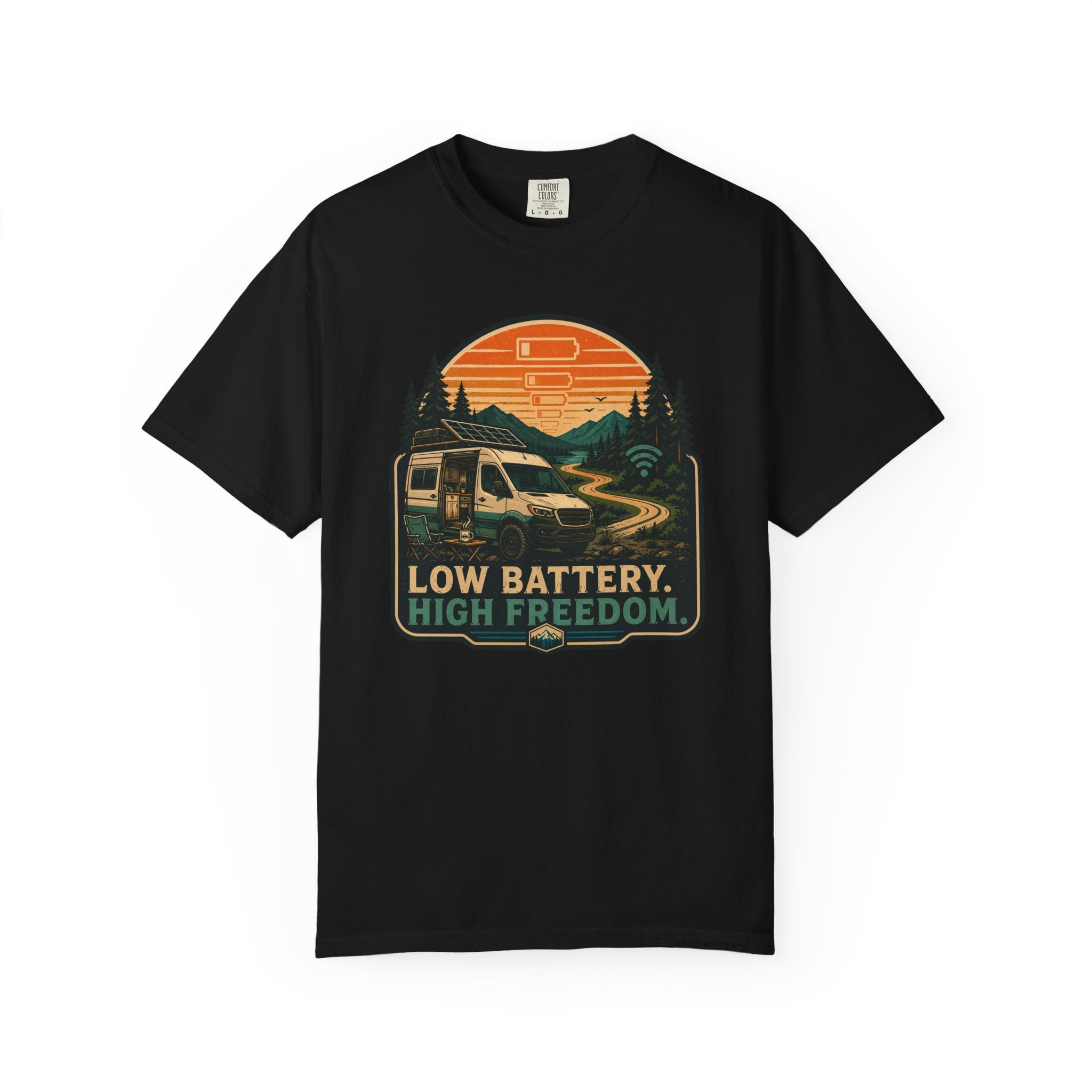 Low Battery High Freedom - T-Shirt