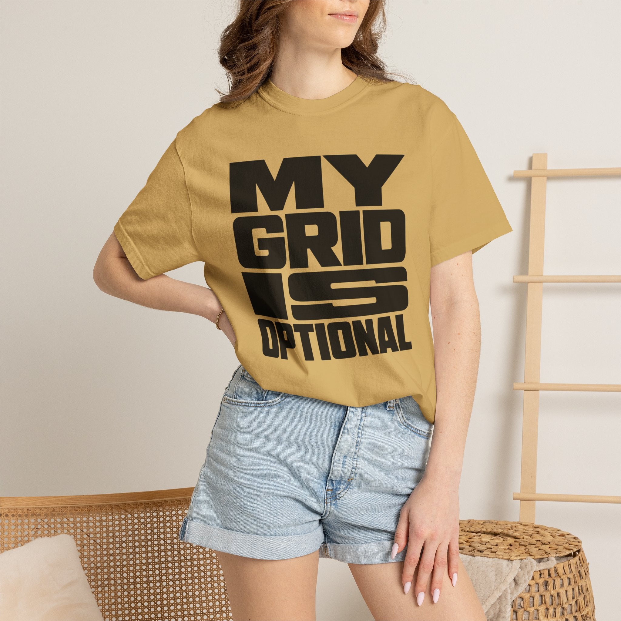 My Grid Is Optional - T-Shirt