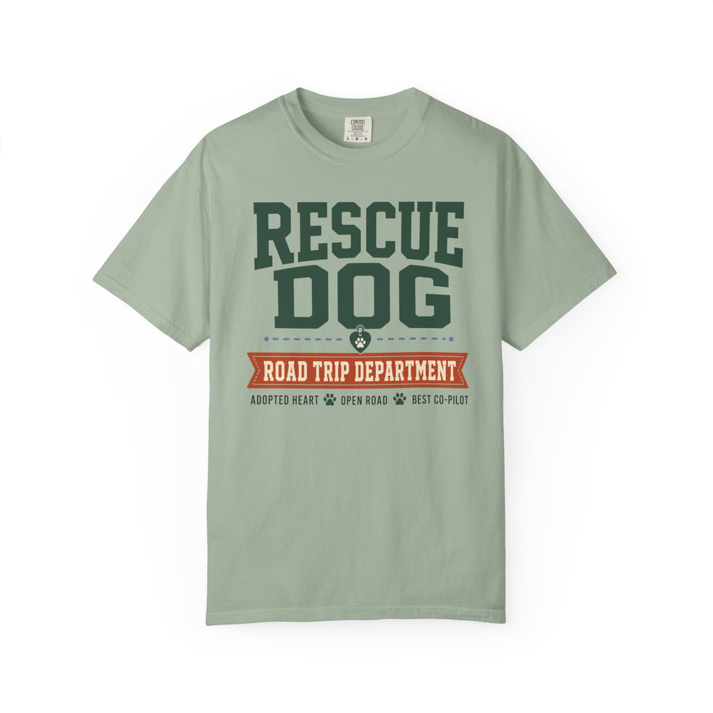 Rescue Dog Road Trip Department - T-Shirt