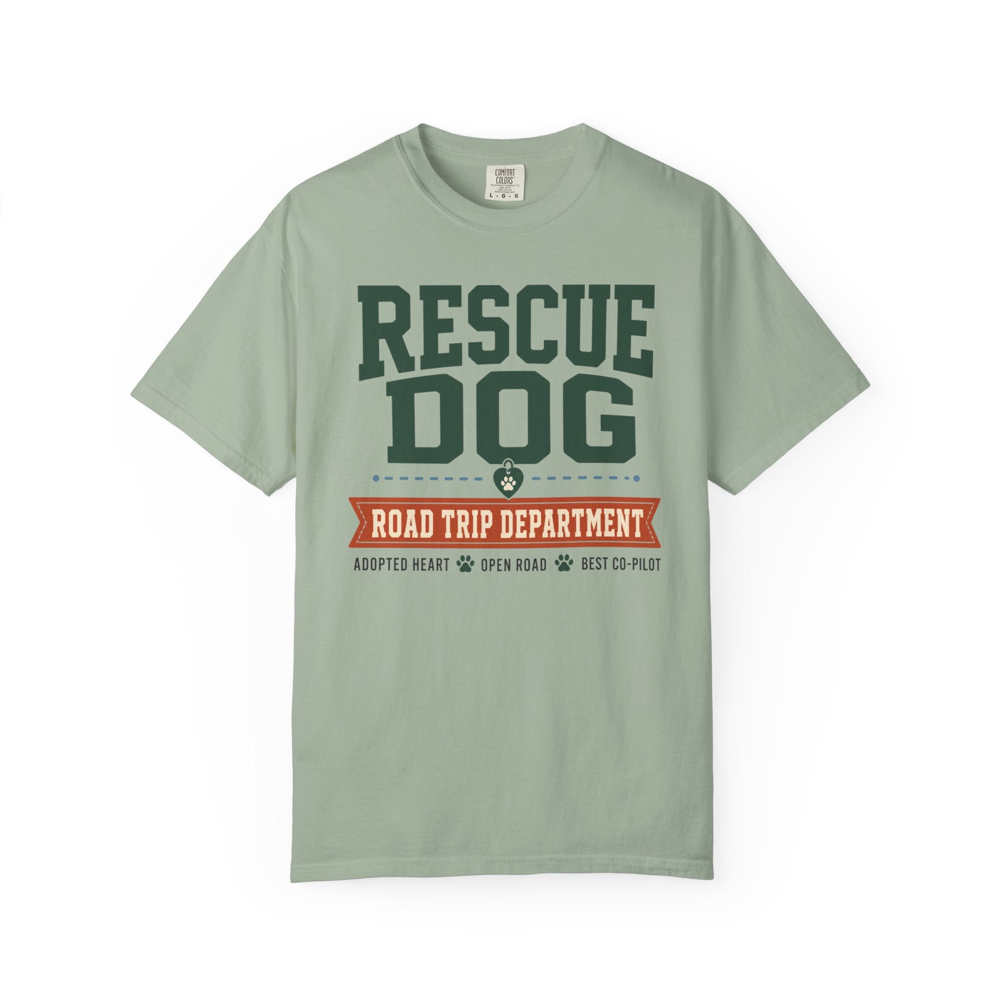 Rescue Dog Road Trip Department - T-Shirt