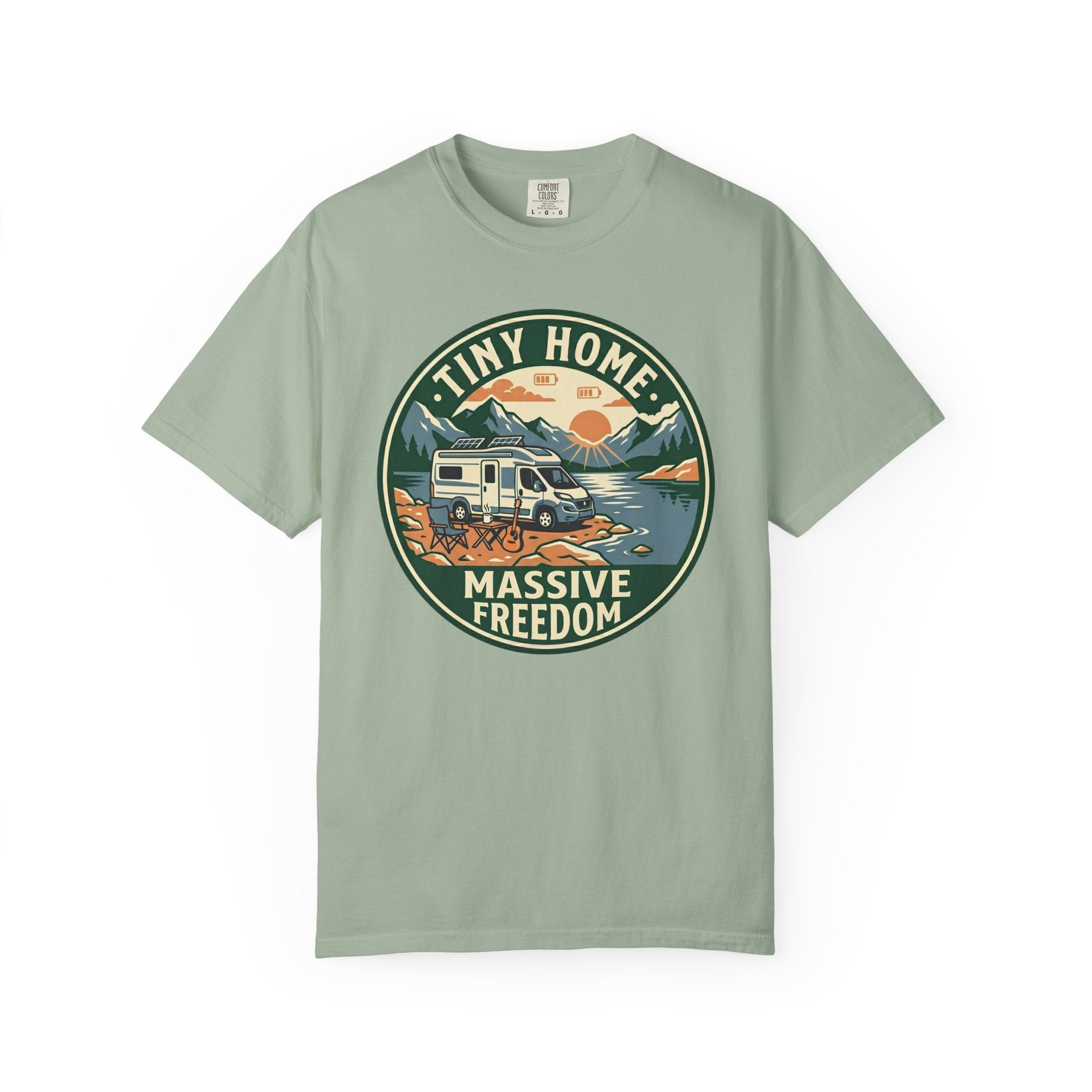 Tiny Home Massive Freedom - T-Shirt