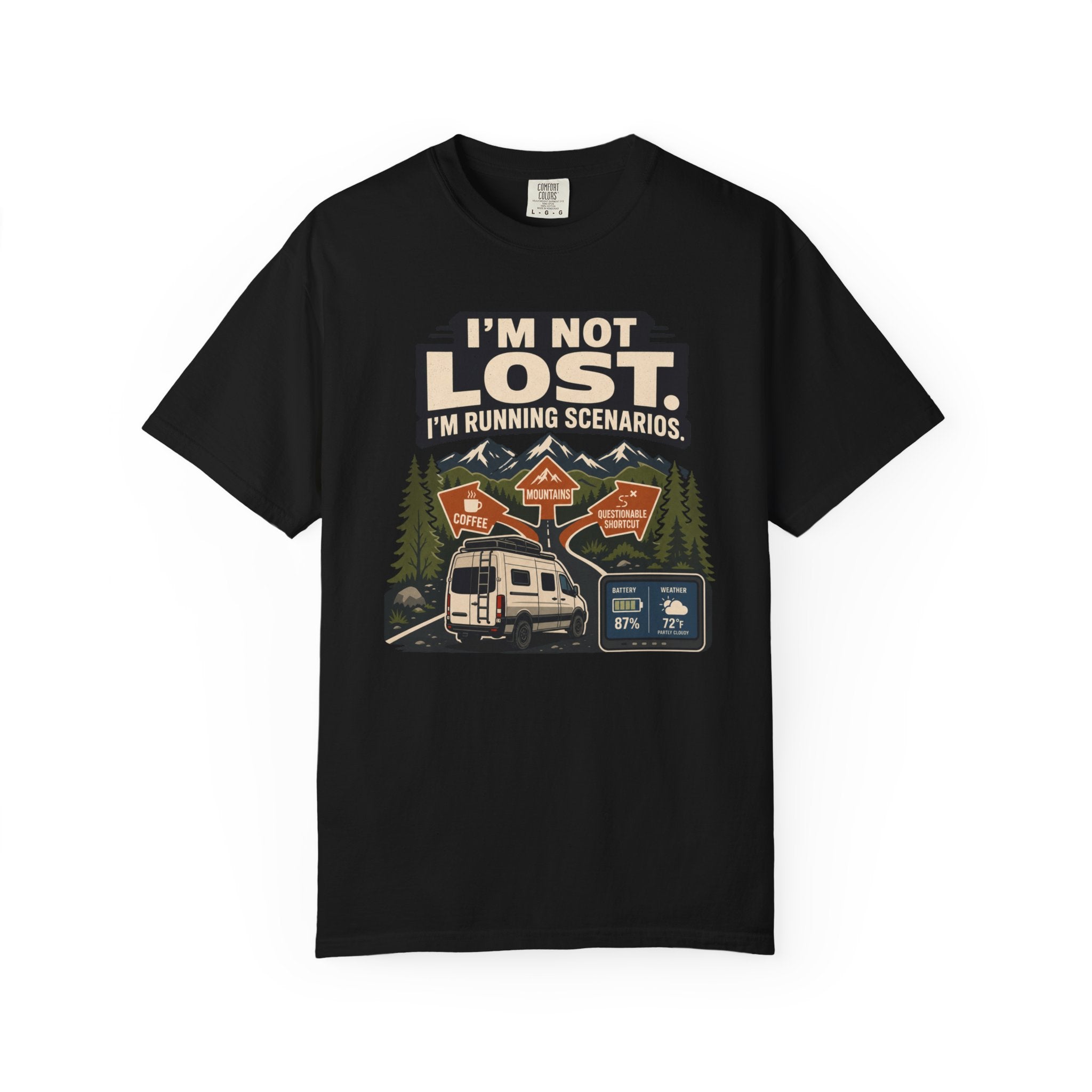 I M Not Lost I M Running Scenarios - T-Shirt