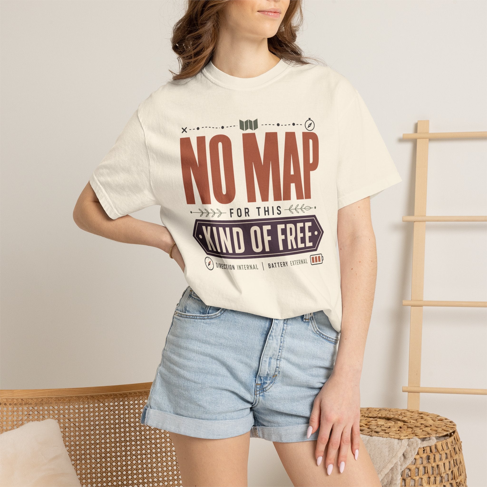 No Map For This Kind Of Free - T-Shirt
