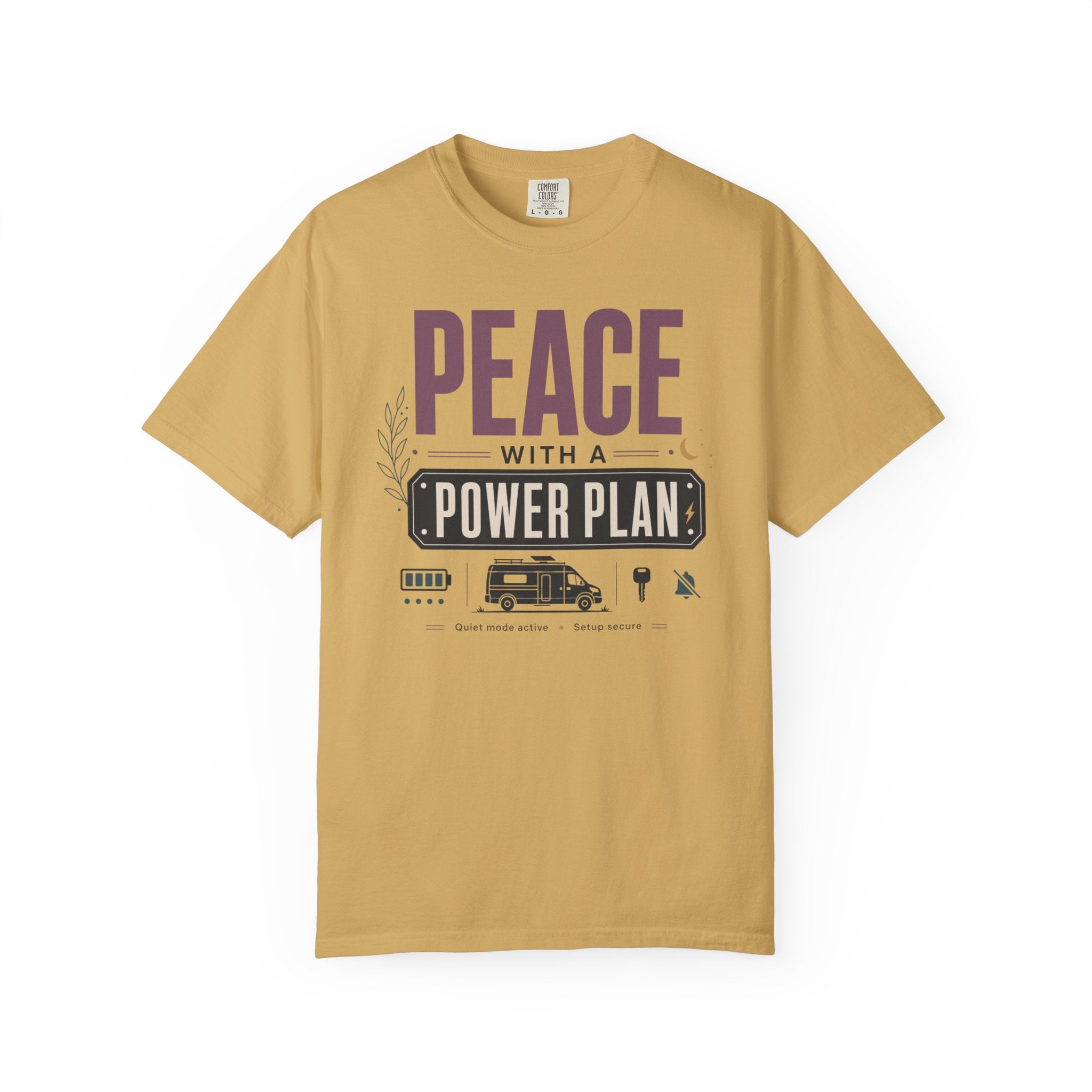 Peace With A Power Plan - T-Shirt