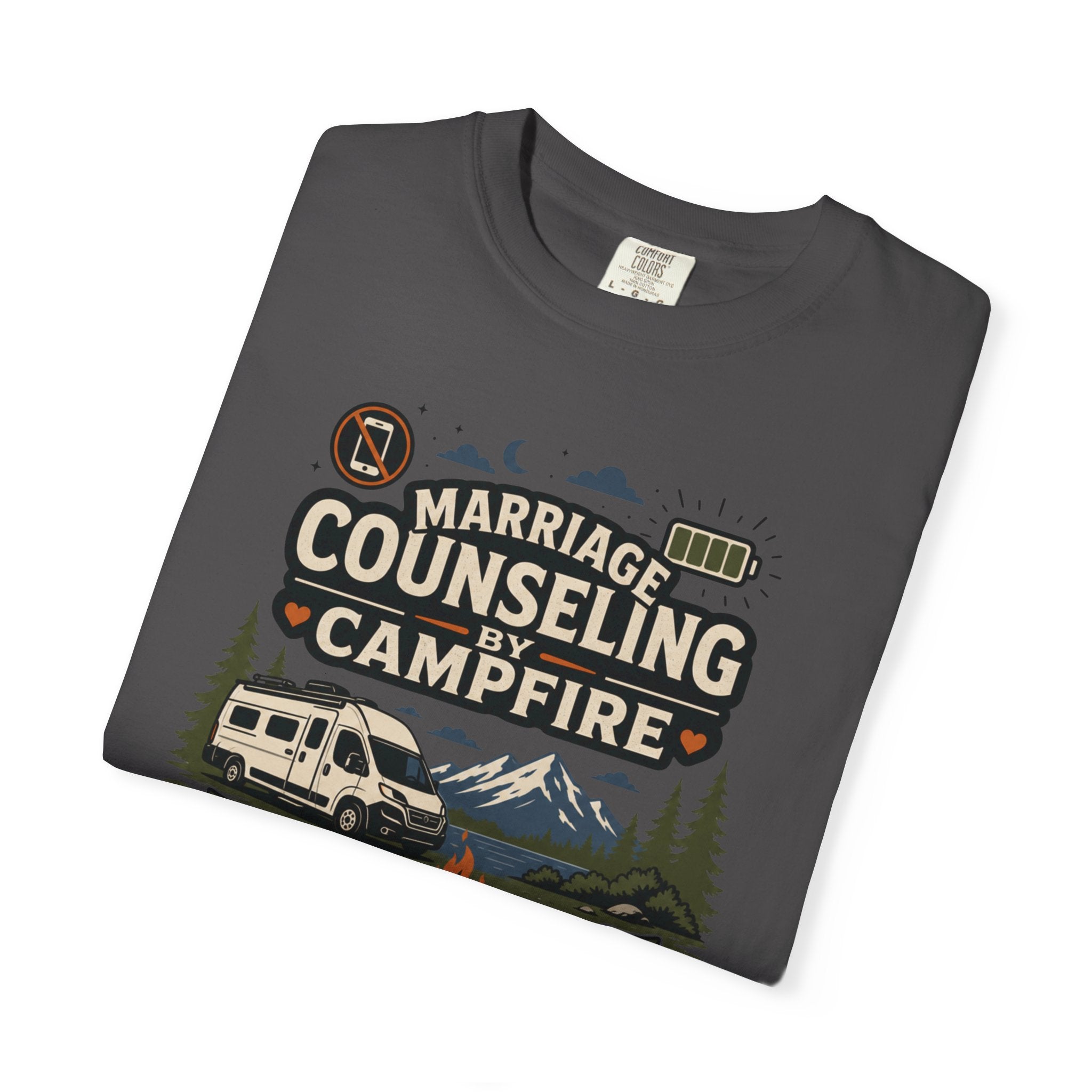 Marriage Counseling By Campfire - T-Shirt