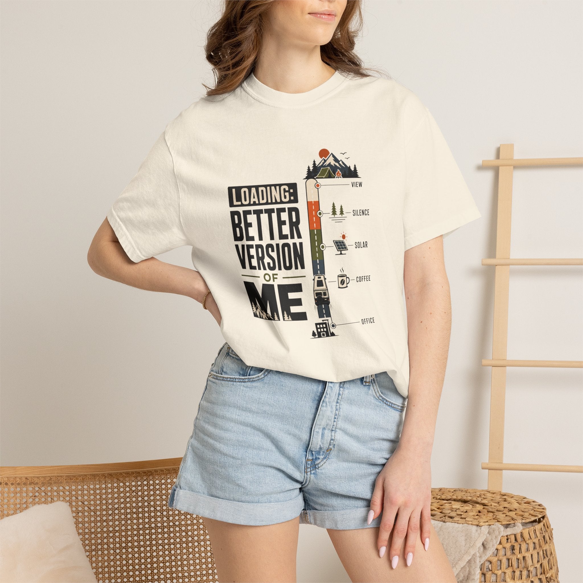 Loading Better Version Of Me - T-Shirt