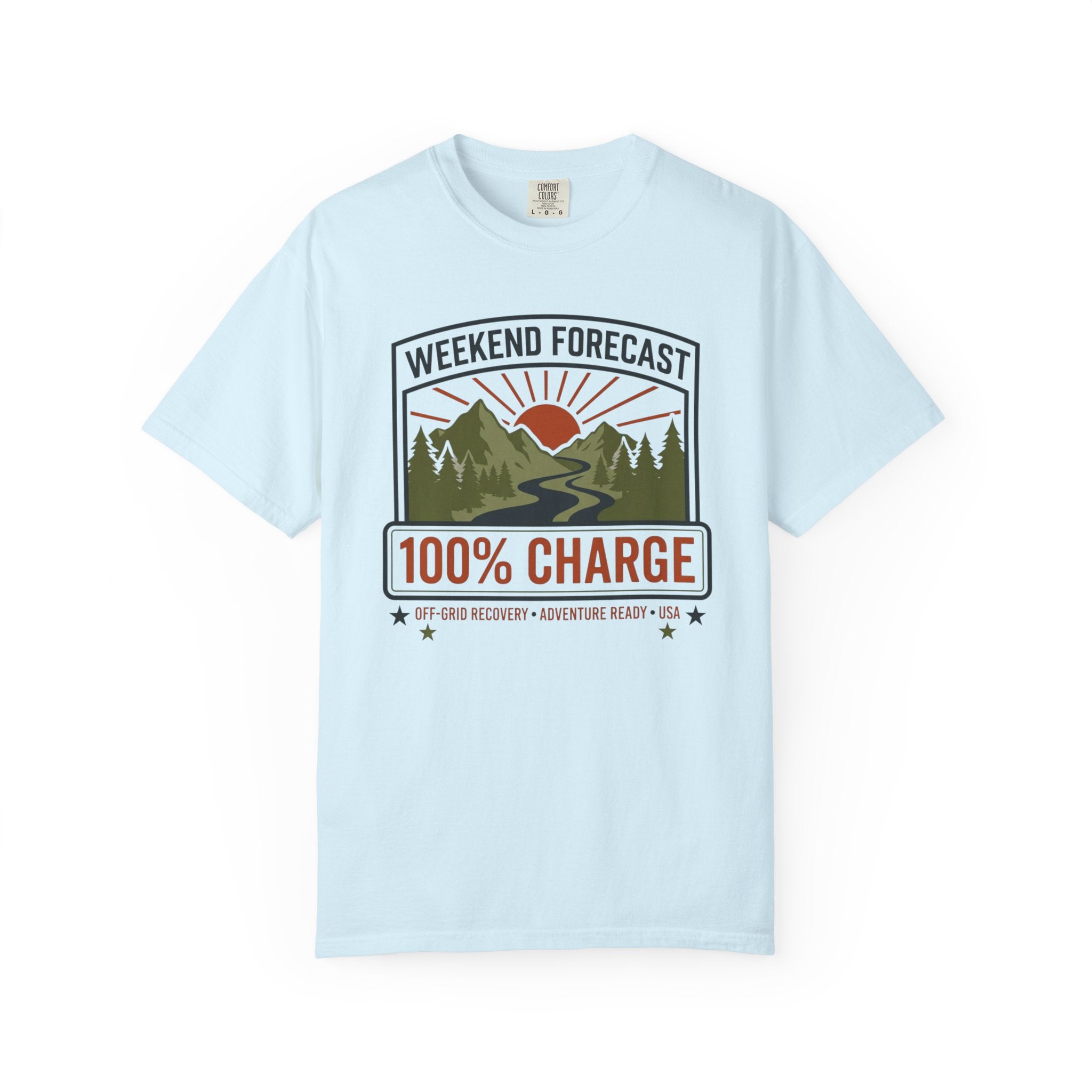 Weekend Forecast 100 Percent Charge - T-Shirt