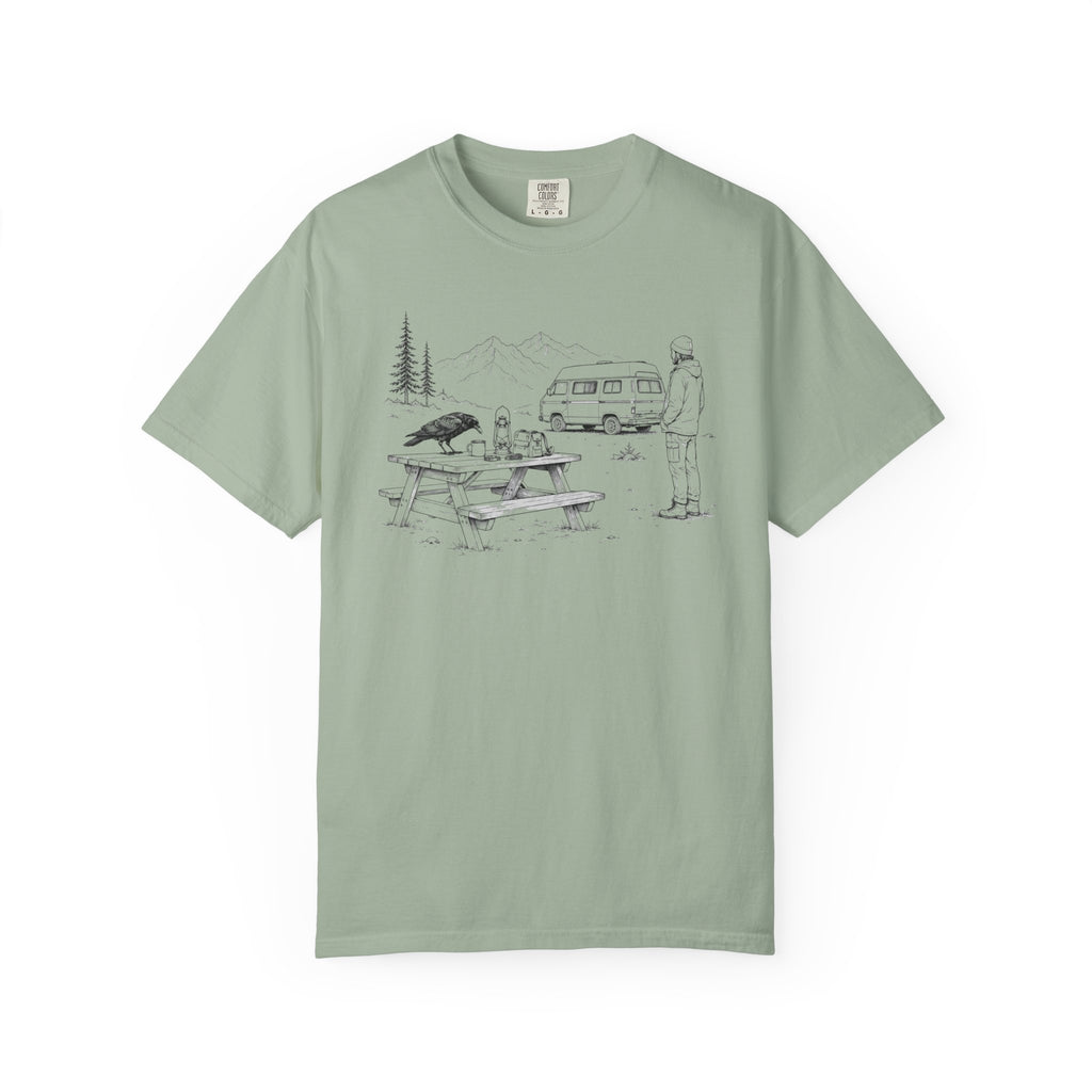 Camp Coffee Raven - T-Shirt