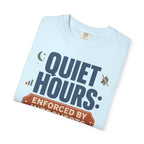Quiet Hours Enforced By Introverts - T-Shirt
