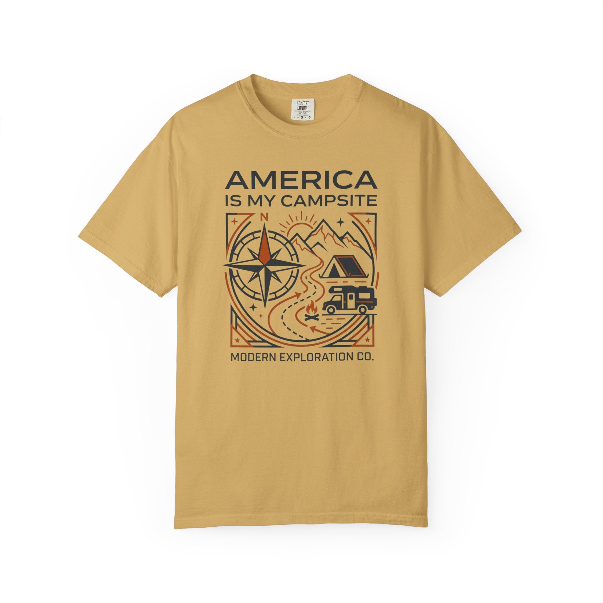 America Is My Campsite - T-Shirt