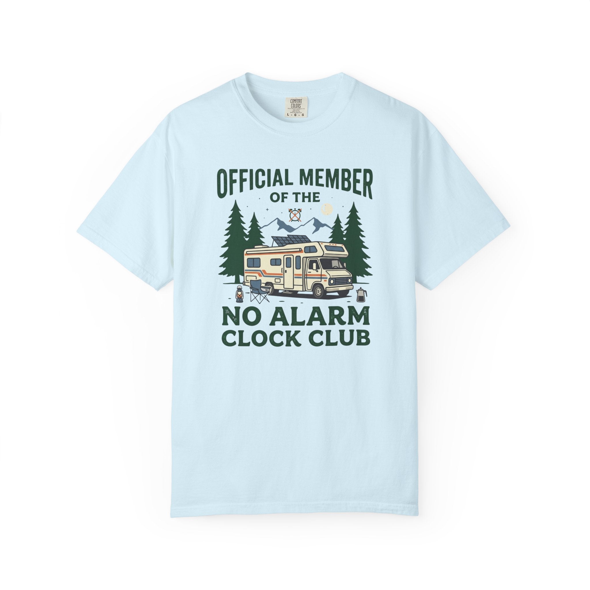 No Alarm Clock Club - T-Shirt