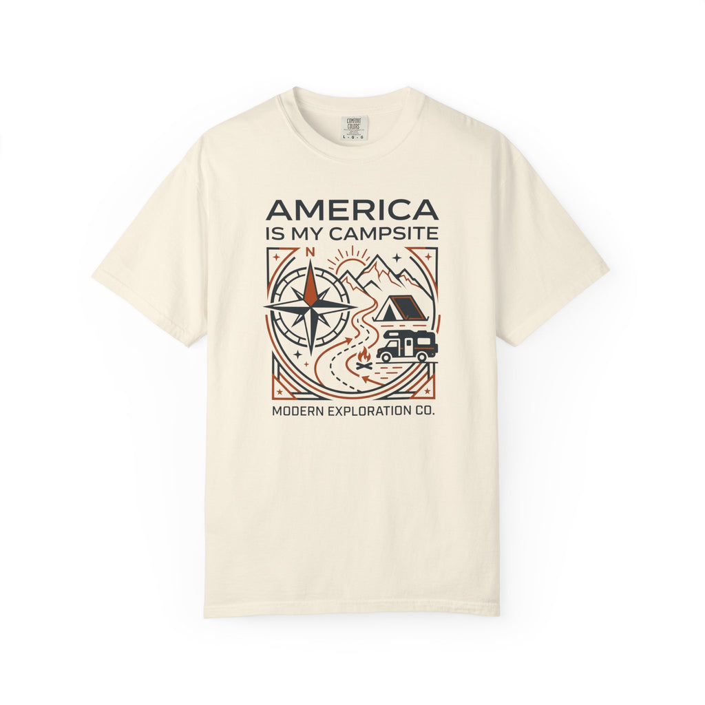 America Is My Campsite - T-Shirt