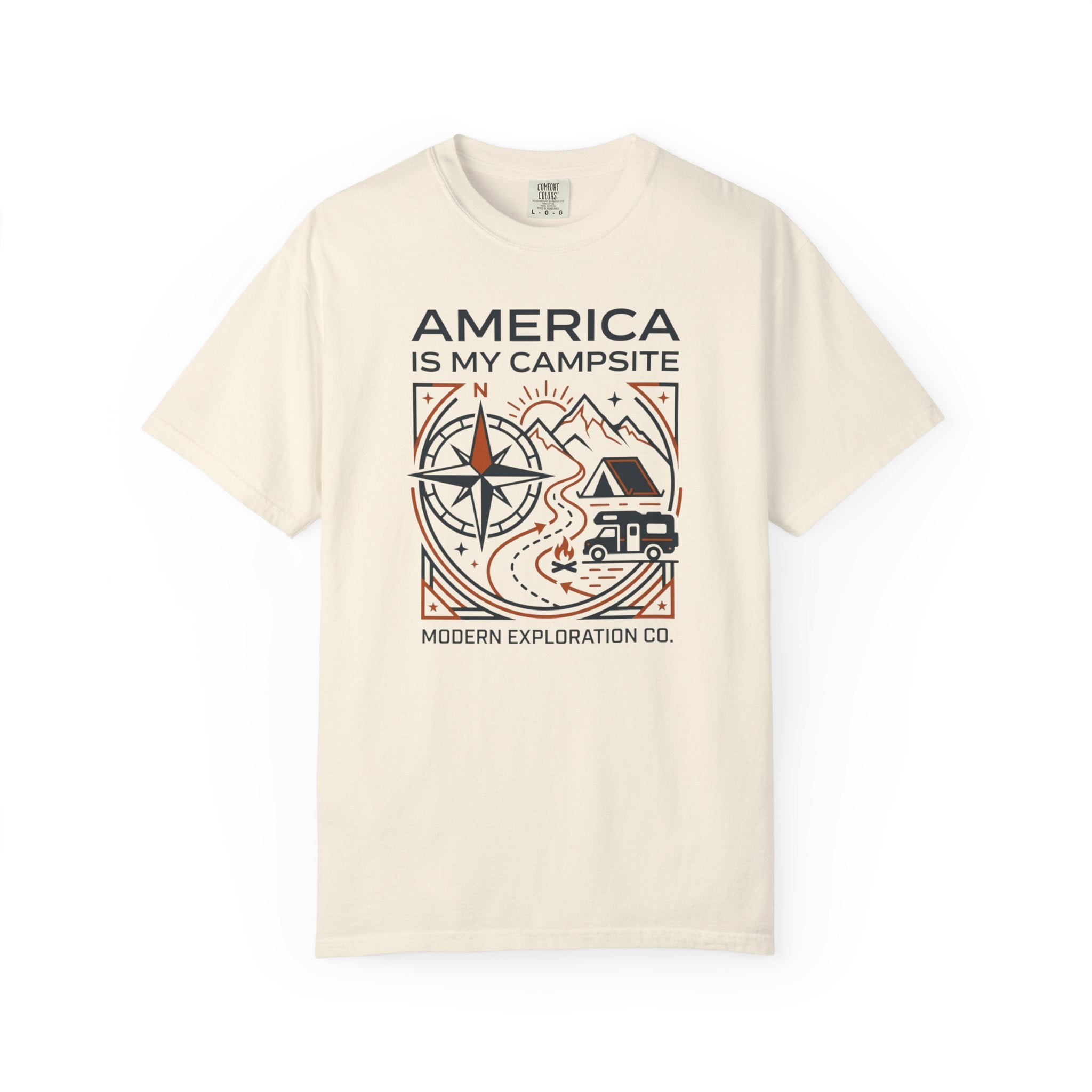 America Is My Campsite - T-Shirt