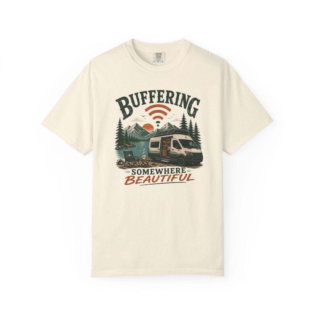 Buffering Somewhere Beautiful - T-Shirt