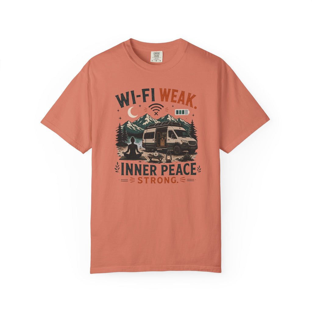 Wi-Fi Weak Inner Peace Strong - T-Shirt