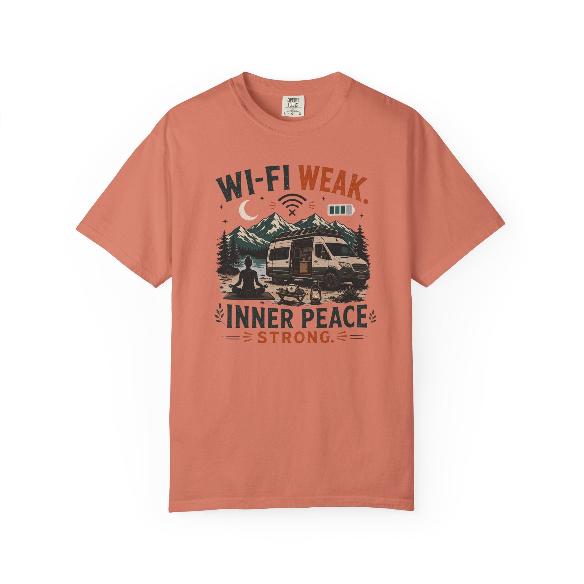Wi-Fi Weak Inner Peace Strong - T-Shirt