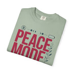 Peace Mode With Paw Prints - T-Shirt