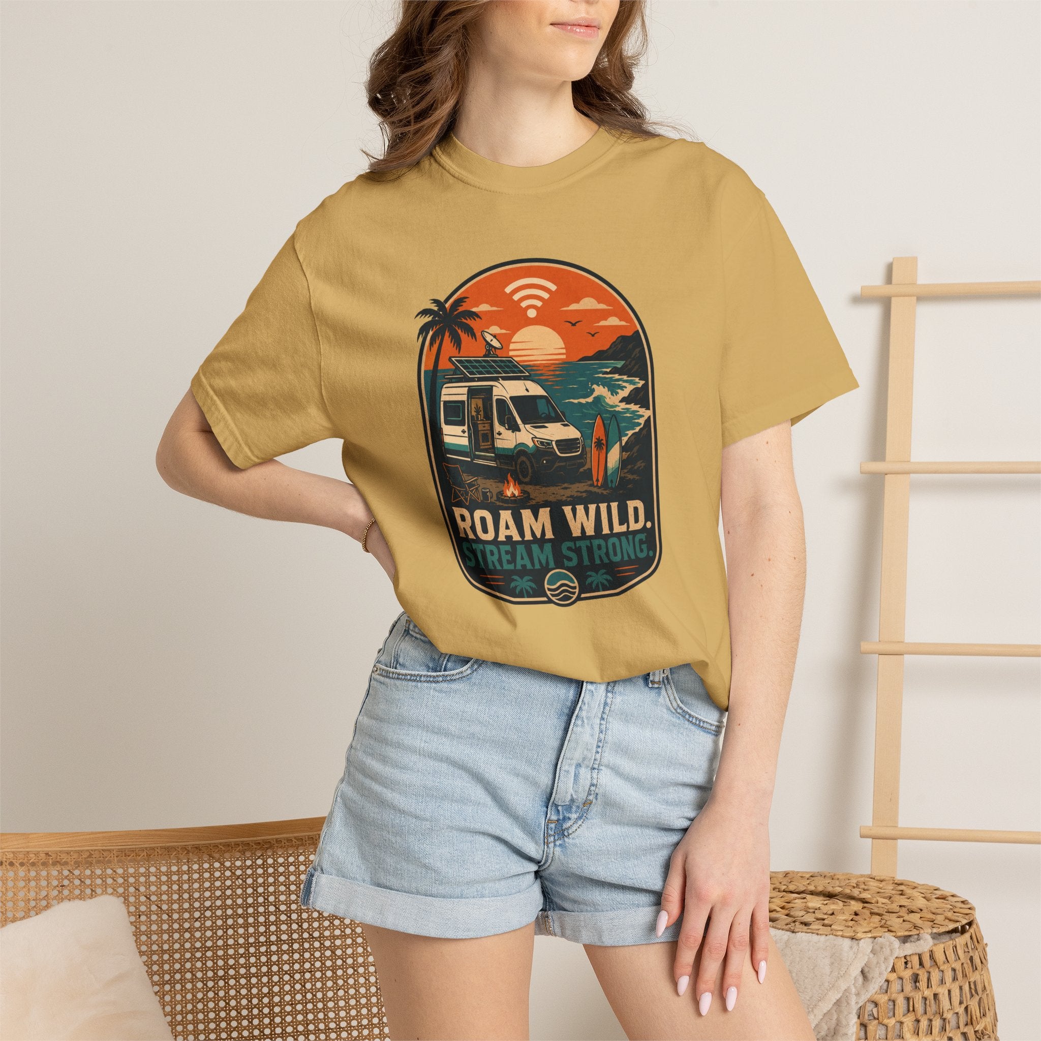 Roam Wild Stream Strong - T-Shirt