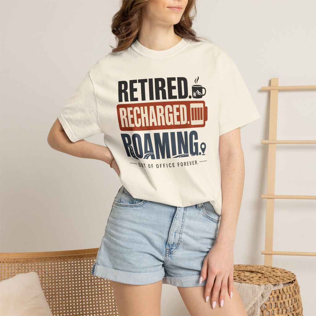 Retired Recharged Roaming - T-Shirt