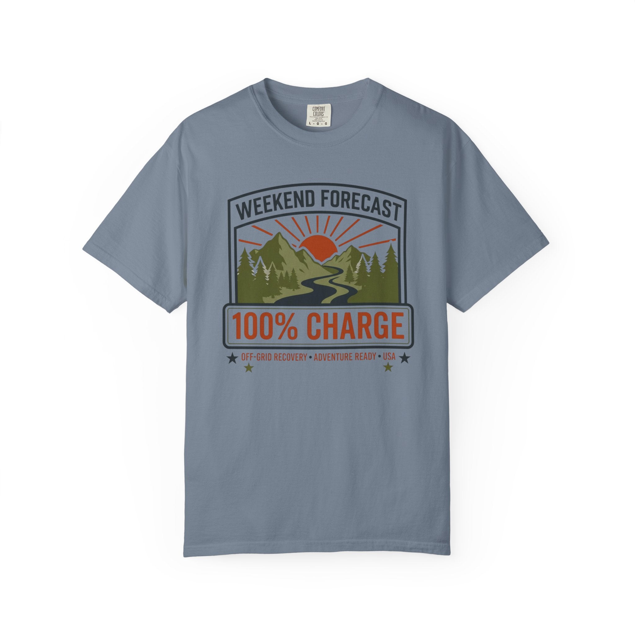 Weekend Forecast 100 Percent Charge - T-Shirt