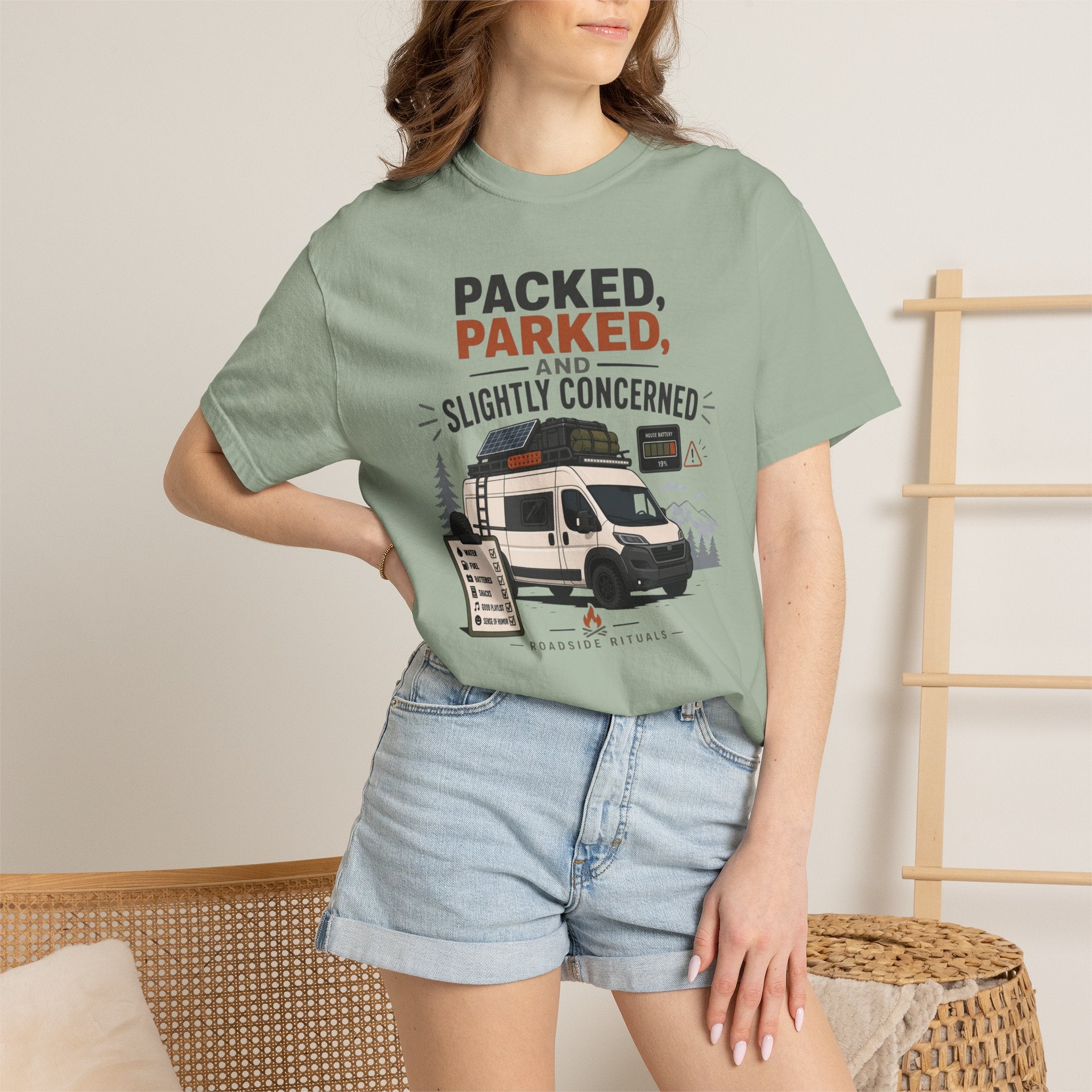 Packed Parked And Slightly Concerned - T-Shirt