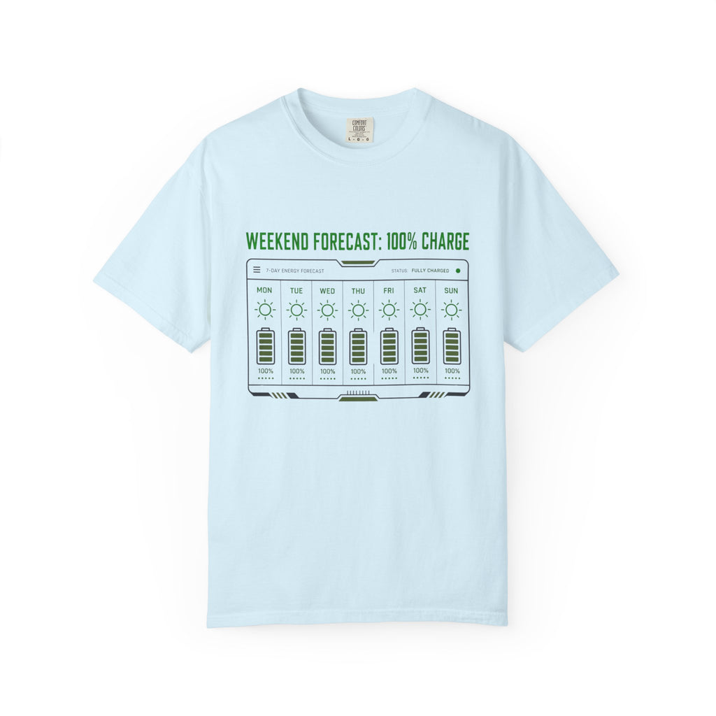 Weekend Forecast 100 Percent Charge - T-Shirt