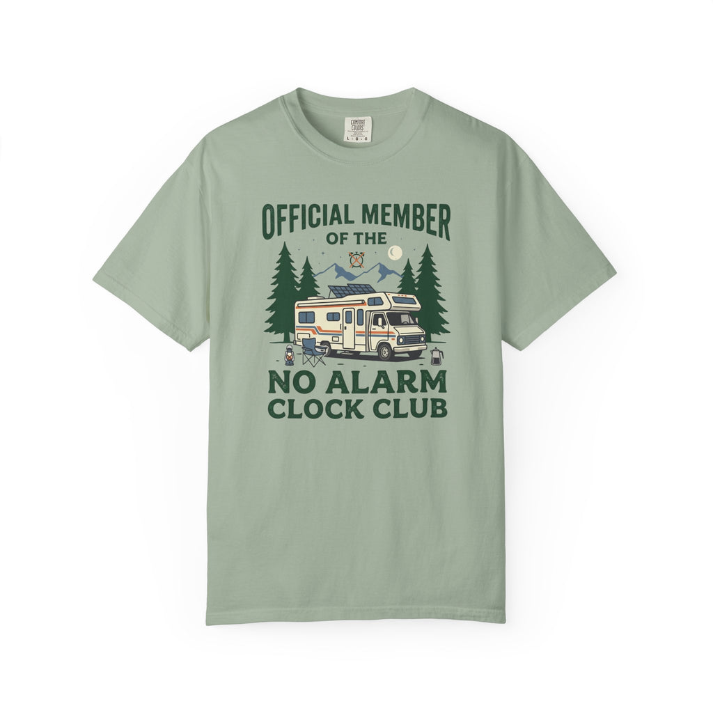 No Alarm Clock Club - T-Shirt
